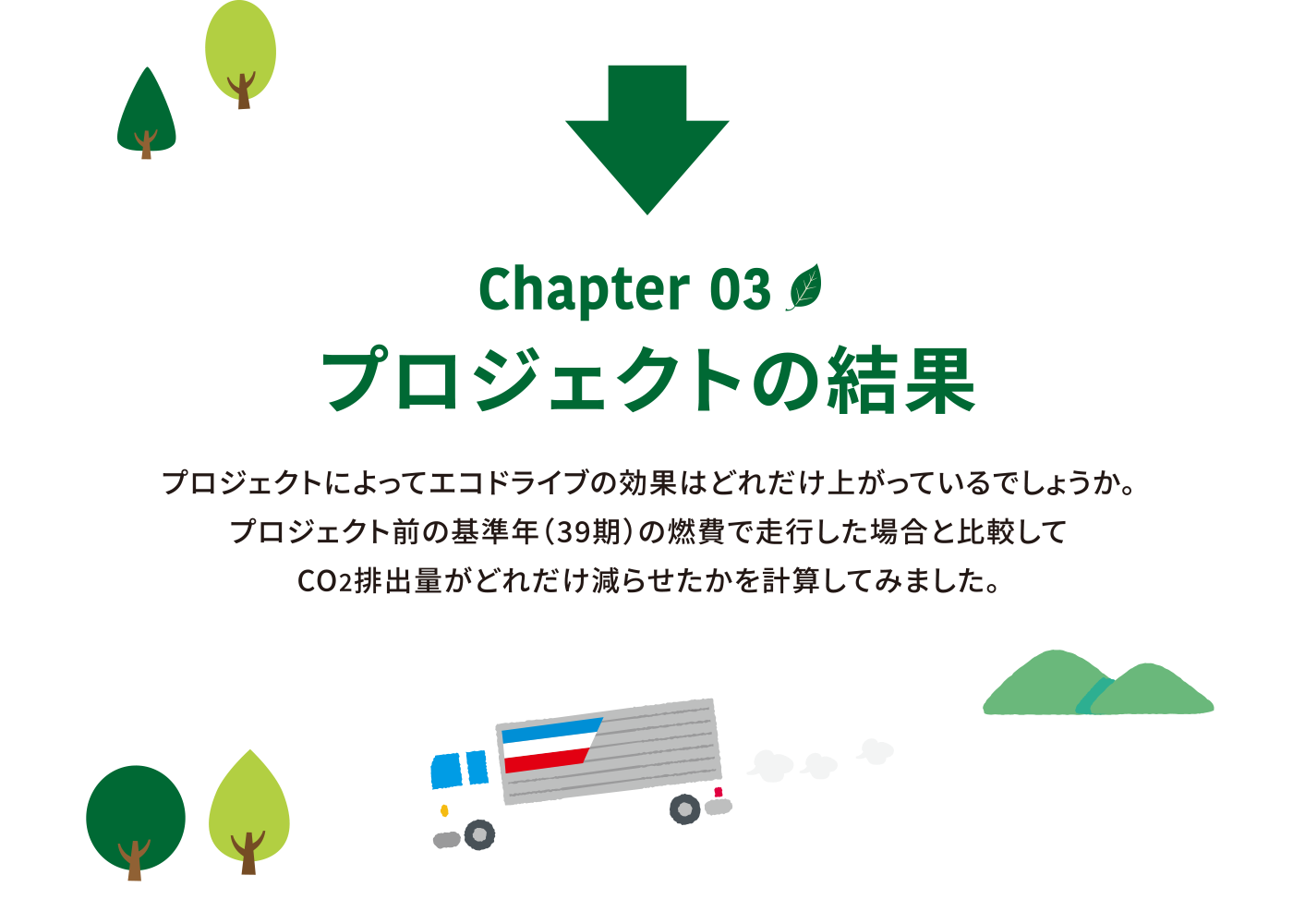 Chapter 03／プロジェクトの結果